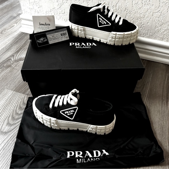 PRADA CALZATURE DONNA PLATFORM SNEAKERS - Picture 1 of 3